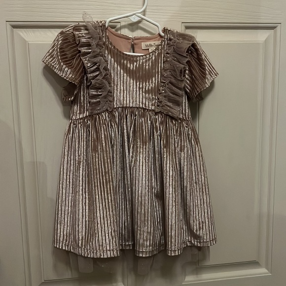 COPY - Matilda Jane - Girls Andi Ribbed Velour Dress - Picture 7 of 10